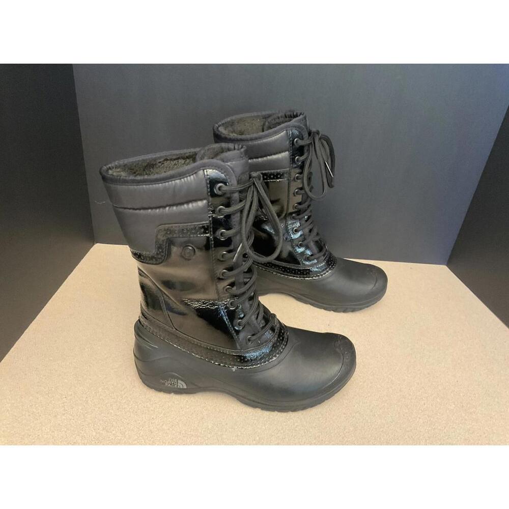 Womens The North Face  Shellista II Mid Luxe Black Boots. Size 5.5. Awesome!!!